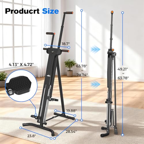 Relife Stair Stepper, Vertical Climber Exercise Machine for Home Gym