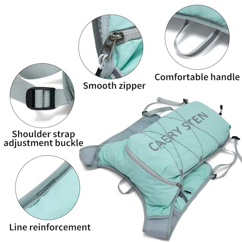 Carey STEN Hydration Backpack Running Vest for Women 1.5L Water Bag - color: Sky blue