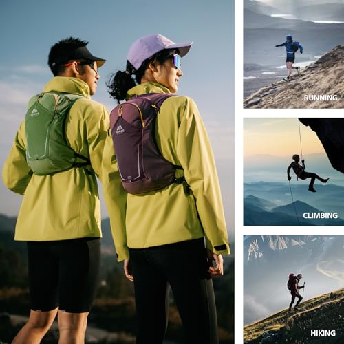 AONIJIE Running Hydration Vest for Men Women Trail Running Gear - size: S-XL