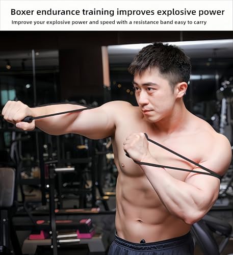 ๐๐ฎ๐ป๐๐ฒ๐ป๐๐ฎ๐ป๐๐ผ Boxing Resistance Bands for Speed, Strength โ Ideal for Fighters, Fitness Enthusiasts to Enhance Combat Techniques and Home Training with Varied Resistance Levels - color: Green 2.0