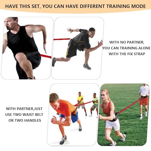 Speed and Agility Training Equipment, 80lb Exercise Bands