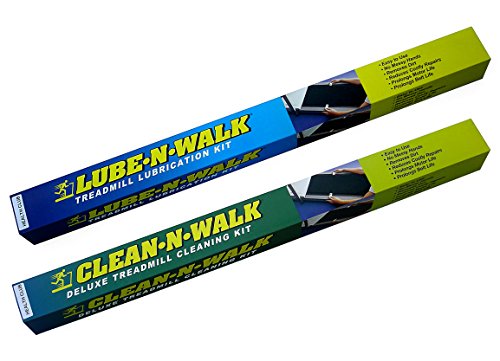 & Clean-N-Walk (Health Club Combo Kit) Original Patented Treadmill Lubricating and Cleaning System Since 1998 and Official Partner for Major Manufacturers Made in USA