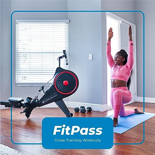 Echelon Row Series – Foldable Rowing Machine for Full-Body, Low-Impact Workouts with 22” Rotating HD Screen, Built-In Soundbar, Bluetooth Resistance & 30-Day Membership with Live Classes - style: Row