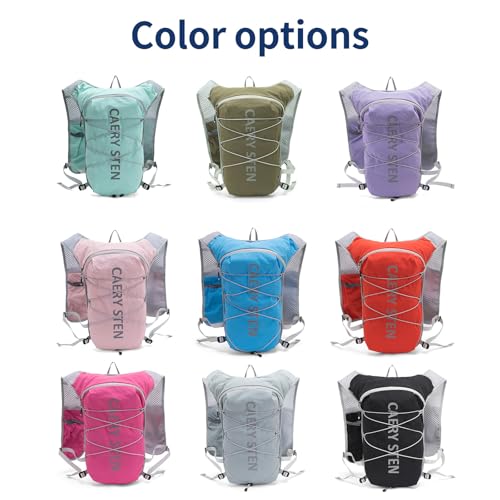 Carey STEN Hydration Backpack Running Vest for Women 1.5L Water Bag - color: Pink