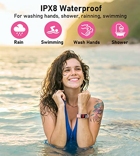 Smart Watch Health Fitness Tracker with 24/7 Heart Rate, Blood Oxygen Blood Pressure Sleep Monitor, 115 Sports Modes, Step Calorie Counter Pedometer IP68 Waterproof for Android and iPhone Women Men