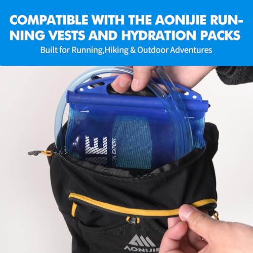 AONIJIE 1L/1.5L/2L/3L Hydration Water Bladder, Wide Opening Water Reservoir - size: 1.5L