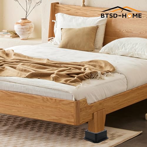 BTSD-home Bed Risers 1 Inch - color: 1 Inch, size: 8 Pack