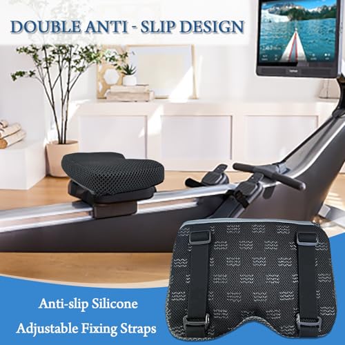 4D Mesh Rowing Machine Cushion for Concept 2, Washable Anti-Slip Seat Pad