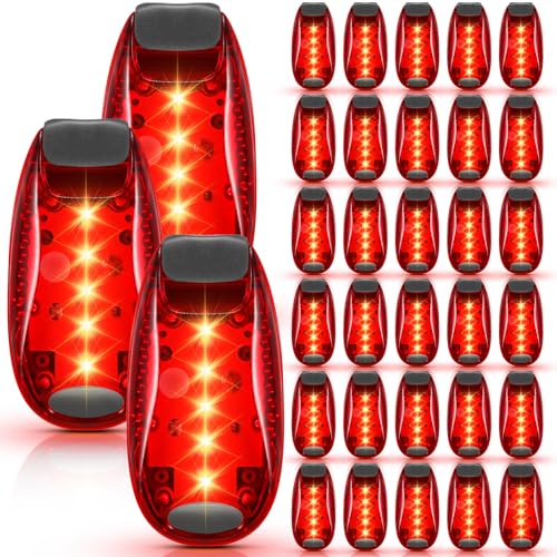 Copkim 30/60/100 Pcs LED Running Light Bulk - color: Red