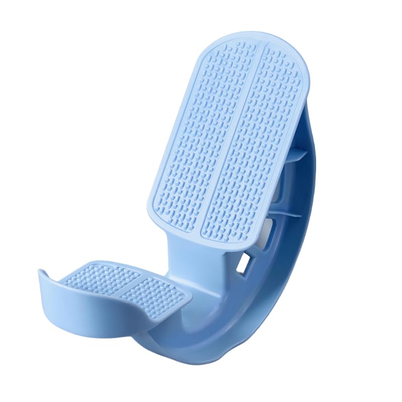 Calf Stretching Pedal Non-Slip Surface, Ergonomic Design, Effective Leg Thigh Calf Stretching for Home Exercise (Blue) - color: Blue