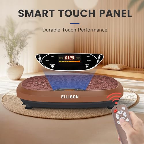 EILISON FitMaxx 3D XL Vibration Plate Exercise Machine with 120 Speeds