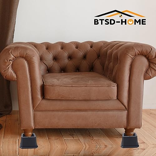 BTSD-home Furniture Risers 2 Inch - color: 2 Inch, size: 4 Pack