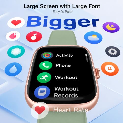 Fitness Tracker Watch with Heart Rate, Activity Tracker, Pedometer Watch - color: Light Green
