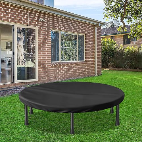 Mini Trampoline Cover Waterproof, 40" Dia x 3" H - size: 40" Dia x 3" H