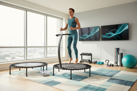 Bounce Into Fitness: A Beginner’s Guide to Home Cardio Trampolines