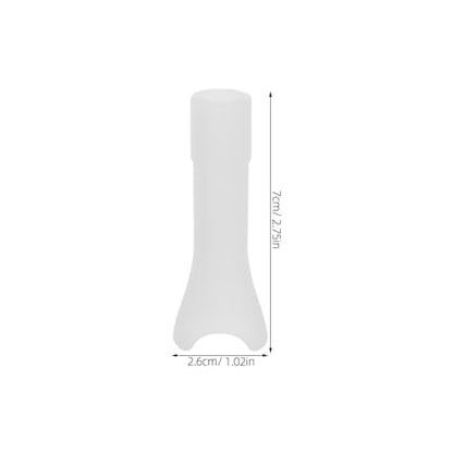 5 Pack Silicone Water Bottle Replacement Nozzles Drinking Mouthpiece Bite Valve for Sports Bottles Tumblers and Drinking Cups 2.75 in Compatible with Most Straws