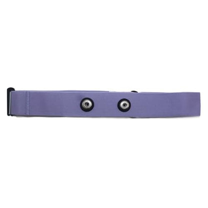 Comfortable Heart Rate Chest Replacement Strap for Polar H10 H9 Garmin Wahoo Coospo PowrLab Fitcent Magene MOOFIT IGPSPORT - color: Purple