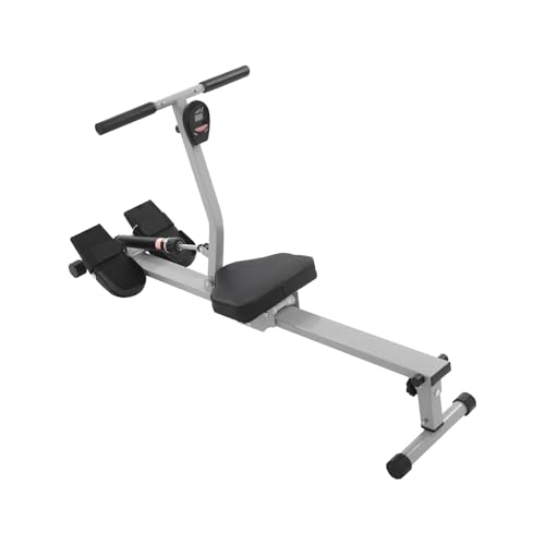 Rowing Machine Adjustable Foldable Rowing Exercise Machine, 3 in 1 Adjustable AB Machine, Multi Functional Row Machine Equipped for Home Gym with Comfortable seat