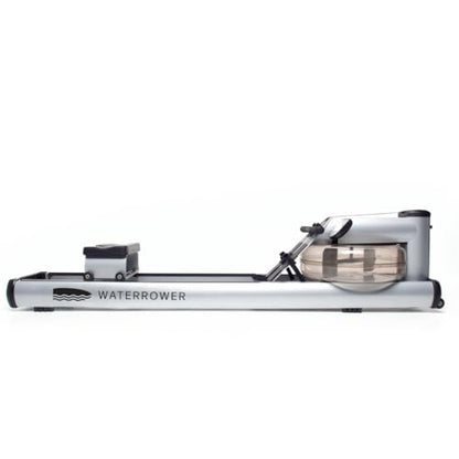 WaterRower M1 Rowing Machine with S4 BLE Monitor | USA Made Water Rower | Original Handcrafted Erg Row Machine for Home Use & Gym - size: Lo Rise