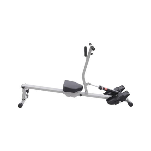 Rowing Machine Adjustable Foldable Rowing Exercise Machine, 3 in 1 Adjustable AB Machine, Multi Functional Row Machine Equipped for Home Gym with Comfortable seat