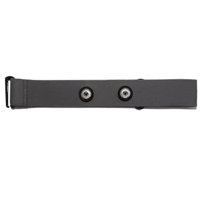 Comfortable Heart Rate Chest Replacement Strap for Polar H10 H9 Garmin Wahoo Coospo PowrLab Fitcent Magene MOOFIT IGPSPORT - color: Gray