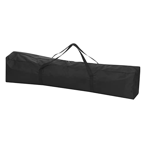 PATIKIL 43 Inch Camp Chair Replacement Bag, Nylon Foldable Carrying Bag Large Zippered Bag with Shoulder Strap for Camping Travel, Black - size: 43 Inch