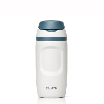 NOOVA Insulated Water Bottle Leak-Proof Insulated Stainless Steel Tumbler with Straw Sports Water Bottle Cold 24h Hot18h Thermos Travel Gift Beach Gym Accessories for Women Men Kids Cup 16oz Sand Teal - color: 16oz Sand-Teal