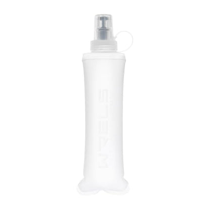 Soft Flasks Running Water Flask Folding Soft Water Bottles Small for Outdoor Sports Hiking Hydration Pack 5oz/8oz/17oz(WHITE,8oz) - color: White, style: 250ml/8oz