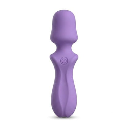 Mini Cordless Handheld Body Massager - color: Purple