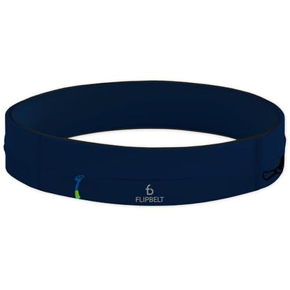 FlipBelt Zipper Running Belt, Waist Pack for Fitness and Running, US Company - color: Midnight Blue, size: Small
