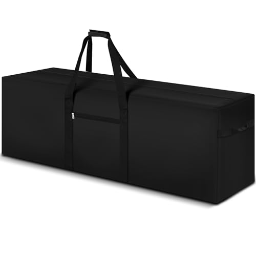 1 Pcs 60 x 17 x 20, 332 L Versatile Large Duffle Bag, Black - color: Black, size: 60 x 17 x 20 Inch, 332 L