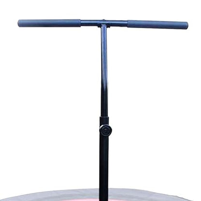 LEAPS & REBOUNDS Fitness Rebounder, 48 in, Stability Bar, Purple
