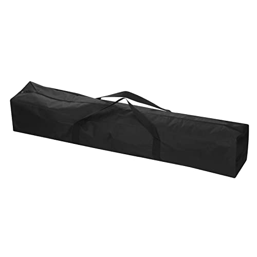 PATIKIL 59 Inch Camp Chair Replacement Bag, Nylon Foldable Carrying Bag Large Zippered Bag with Shoulder Strap for Camping Travel, Black - size: 59 Inch