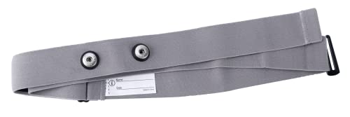Heart Rate Monitor Chest Strap Fits for Polar H7 H1 Wahoo Tickr Garmin (Black Gray) Large