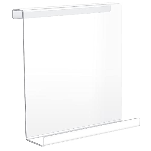 Jetec Treadmill Book Holder Clear Acrylic Tablet Rack, 9 x 11 x 2.5 Inches - size: 9 x 11 x 2.5 Inches