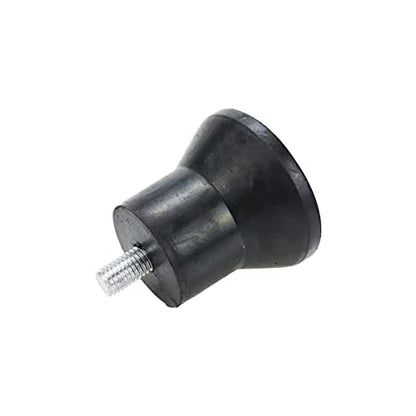 4 Pcs 2-3/8 Inch Height Rubber Furniture Legs Heavy-Duty Anti-Slip Rising Feet Replacement for Sofa Table Chair Cabinet with M12 x 20mm Screw - size: 2-3/8in-Height /M12 Bolt