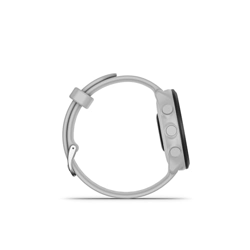 Garmin Forerunner 55, GPS Running Watch with Daily Suggested Workouts, Up to 2 Weeks of Battery Life, White - color: White