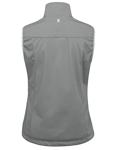 Little Donkey Andy Women's Lightweight Softshell Vest - color: Gray, size: X-Small
