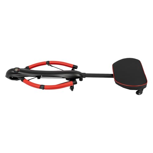 Foldable Rowing Machine for Beginners to Advanced Home Fitness, Red Home Cardio Exercise Equipment for Full Body Training
