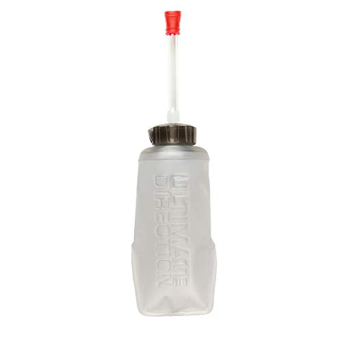 Ultimate Direction Straw Body Bottle, Soft Flask for Hydration Pack, Collapsible Water Bottle, Lightweight Running Water Bottle, 500 ml for Hiking Cycling Climbing