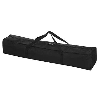 PATIKIL 33 Inch Camp Chair Replacement Bag, Nylon Foldable Carrying Bag Large Zippered Bag with Shoulder Strap for Camping Travel, Black - size: 33 Inch
