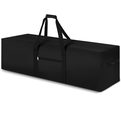 1 Pcs 48 x 15 x 15, 176 L Versatile Large Duffle Bag, Black - color: Black, size: 48 x 15 x 15 Inch, 176 L