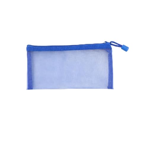 1-Piece Mesh Pouch, Zipper Small Nylon Travel, Mini Zipper Pouch, Mesh Makeup Bag for Daily, Purse Organizer Insert, to Keep Small Ltems, Home Organizing,Royal Blue, 3.93 x 7.87 inch - color: Royal Blue, size: 3.93 x 7.87 inch