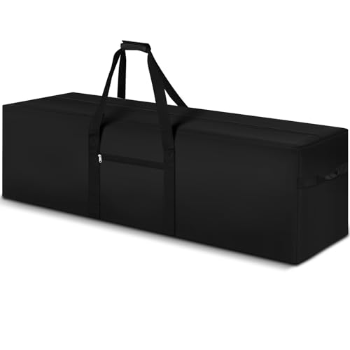 1 Pcs 52 x 15 x 15, 190 L Versatile Large Duffle Bag, Black - color: Black, size: 52 x 15 x 15 Inch, 190 L