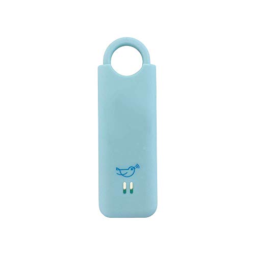 She’s Birdie–The Original Personal Safety Alarm for Women by Women–Loud Siren, Strobe Light and Key Chain in a Variety of Colors (Aqua) - color: Aqua