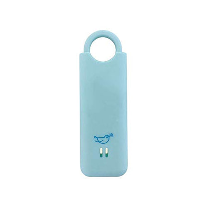 She’s Birdie–The Original Personal Safety Alarm for Women by Women–Loud Siren, Strobe Light and Key Chain in a Variety of Colors (Aqua) - color: Aqua