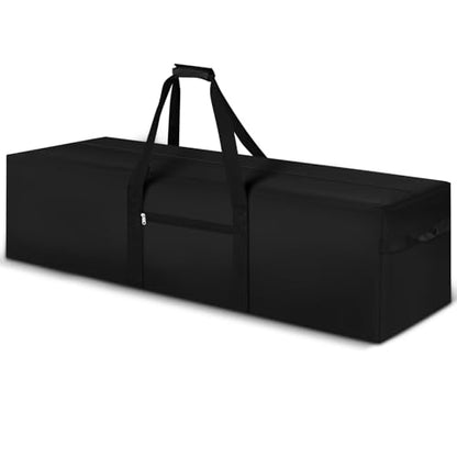 1 Pcs 46 x 12.5 x 12.5, 120 L Versatile Large Duffle Bag, Black - color: Black, size: 46 x 12.5 x 12.5 Inch, 120 L