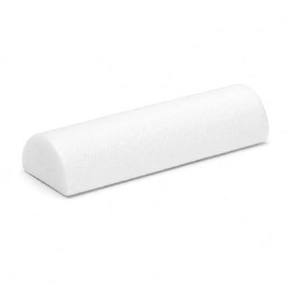 Medium/Firm White PE Foam Roller (12" Half Round) - size: 12" Half Round
