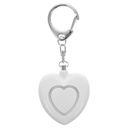 minkissy Heart Personal Alarm Keychain with LED Light