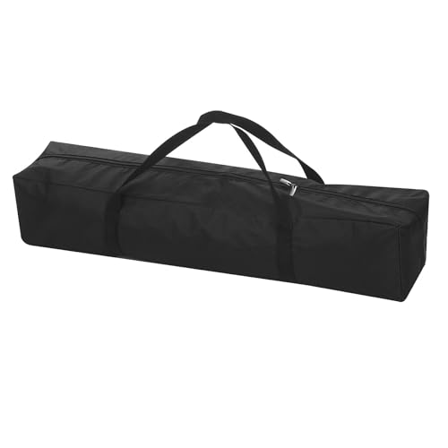 PATIKIL 31 Inch Camp Chair Replacement Bag Nylon Folding Chair Carrying Storage Bag for Beach Chair with Large Zipper Shoulder Strap for Camping Travel, Black - size: 31 x 7.8 x 7.8 inch